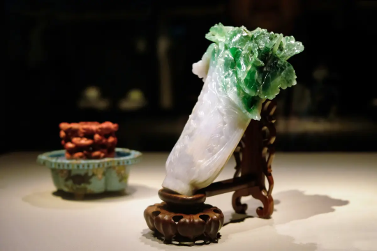 The Three Treasures of Taipei's National Palace Museum: Jadeite Cabbage