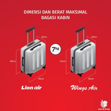 Aturan Bagasi Kabin Lion Air (2025)