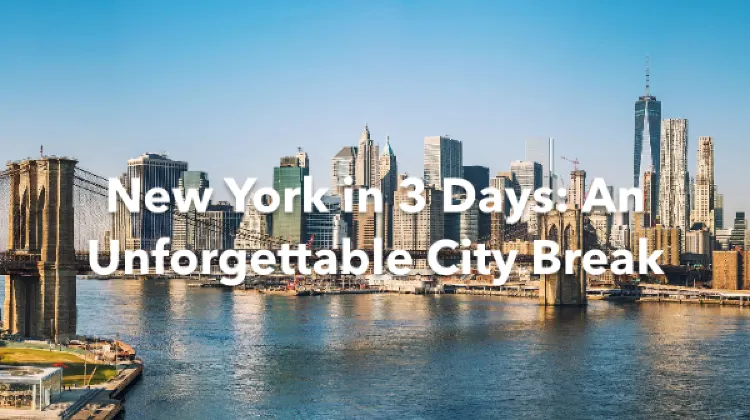 New York 3 Days Itinerary