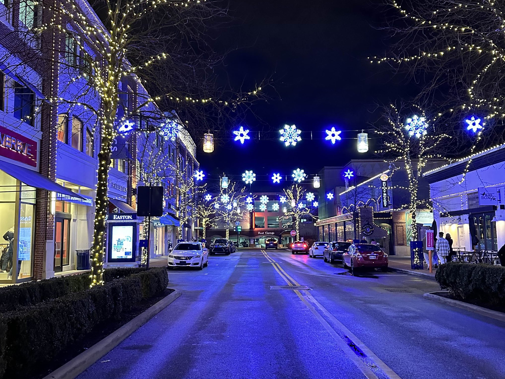 圣诞灯 - 伊斯顿市中心