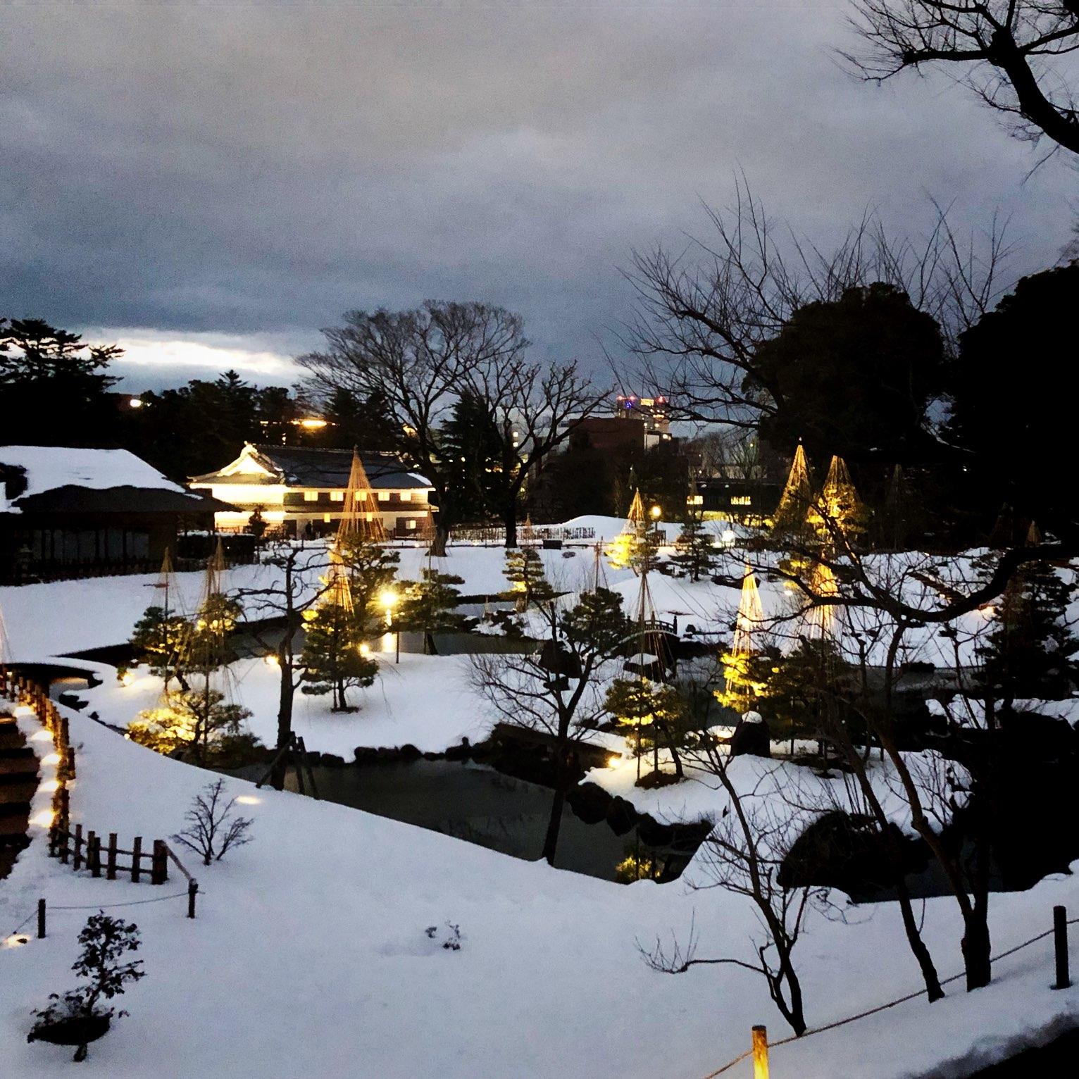 【石川金泽】金泽城公园点灯