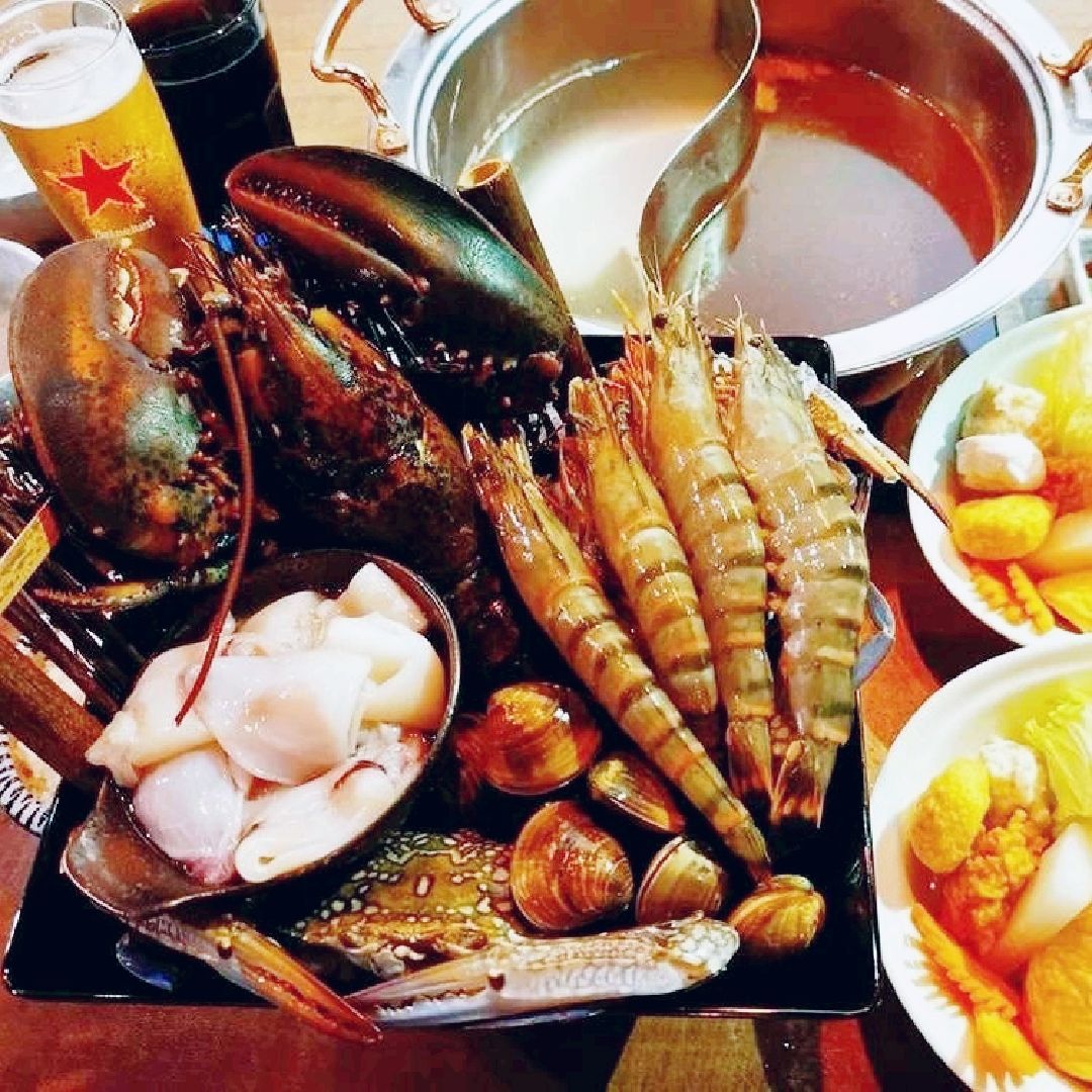 台北少有的手抓海鲜餐厅😘帆船异国手抓料理