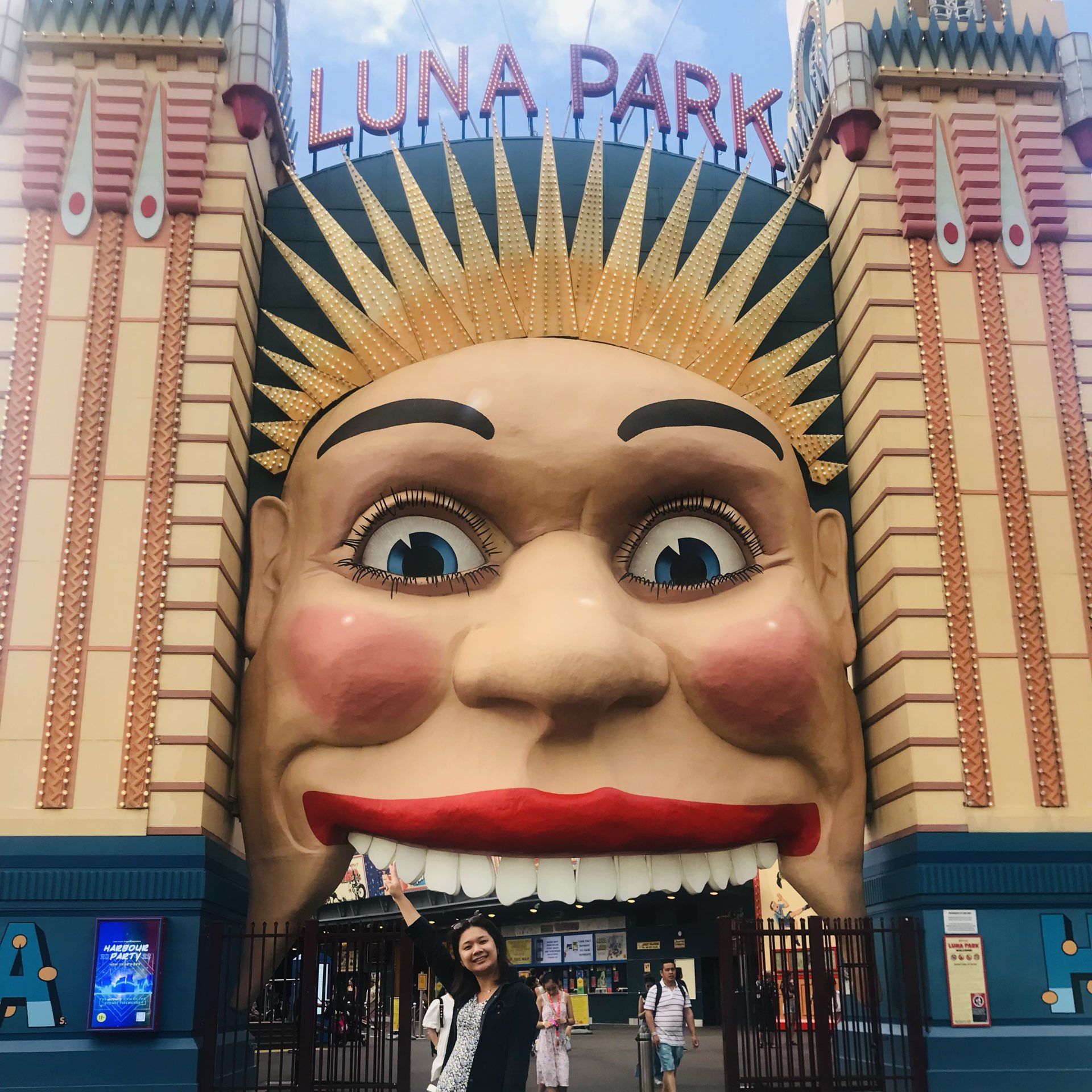 悉尼地标Luna Park