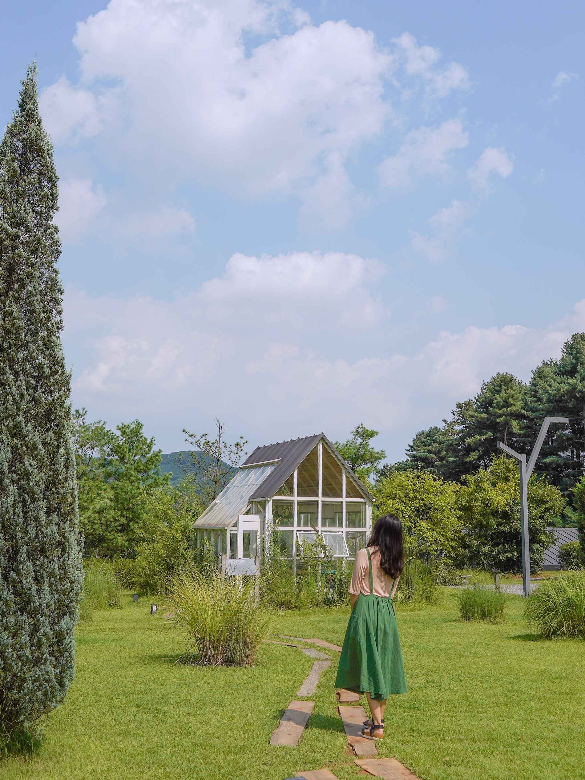 美丽的植物园咖啡厅茶屋伊甸园