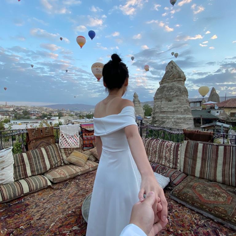 土耳其游记 Cappadocia酒店 天台超好打卡 看热气球