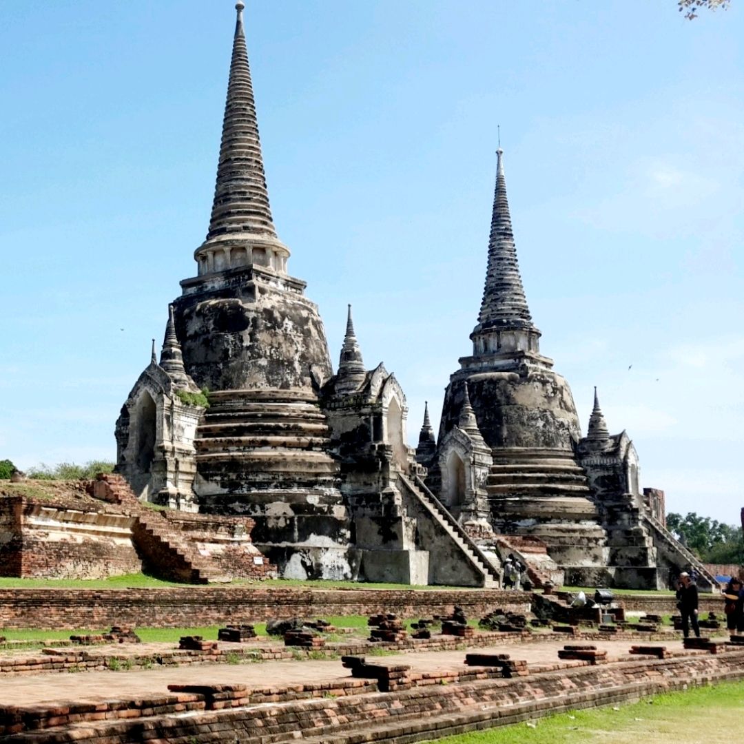 Wat Phra Si Sanphet大城府时期的皇家寺庙