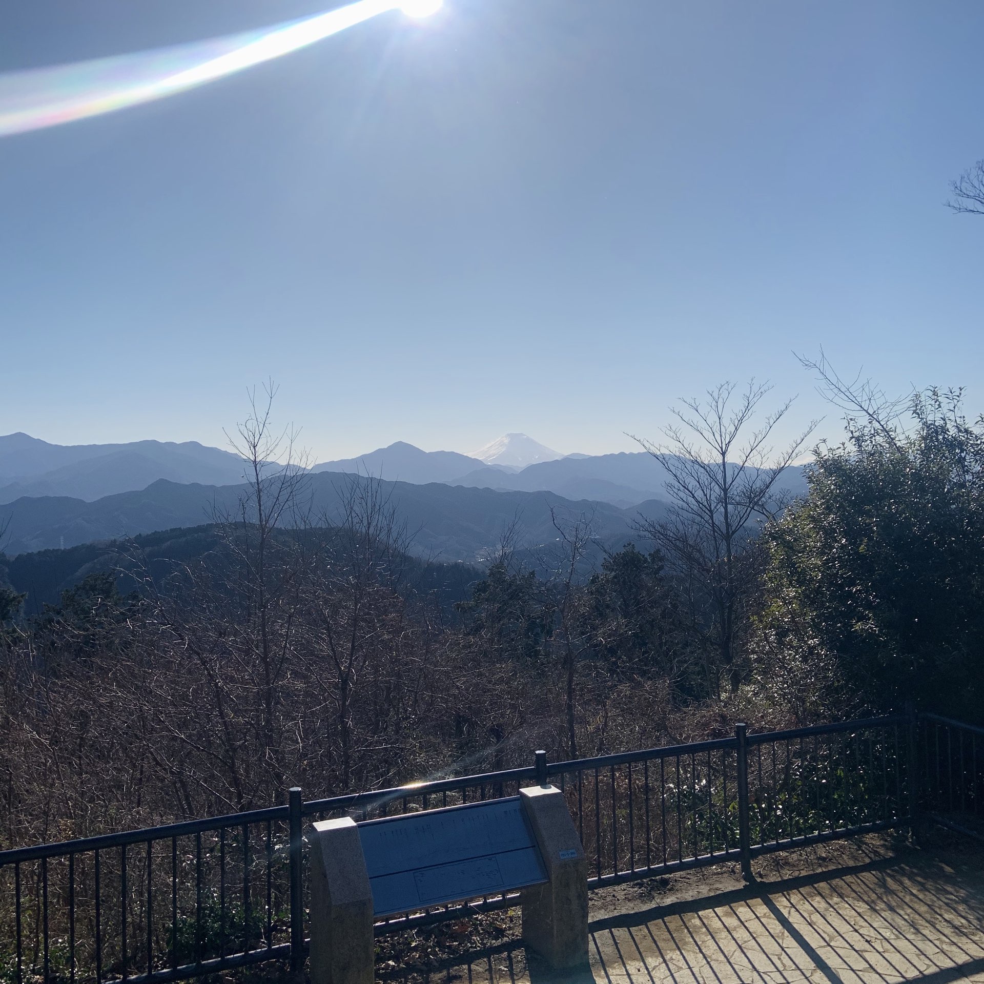 在高雄山赶上富士山😍