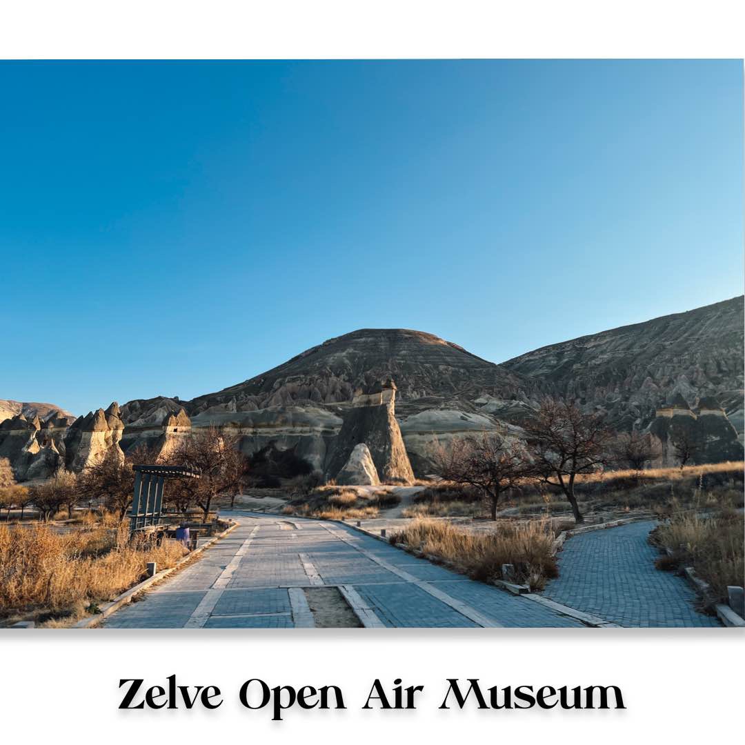 让我们在Zelve露天博物馆看看美景。