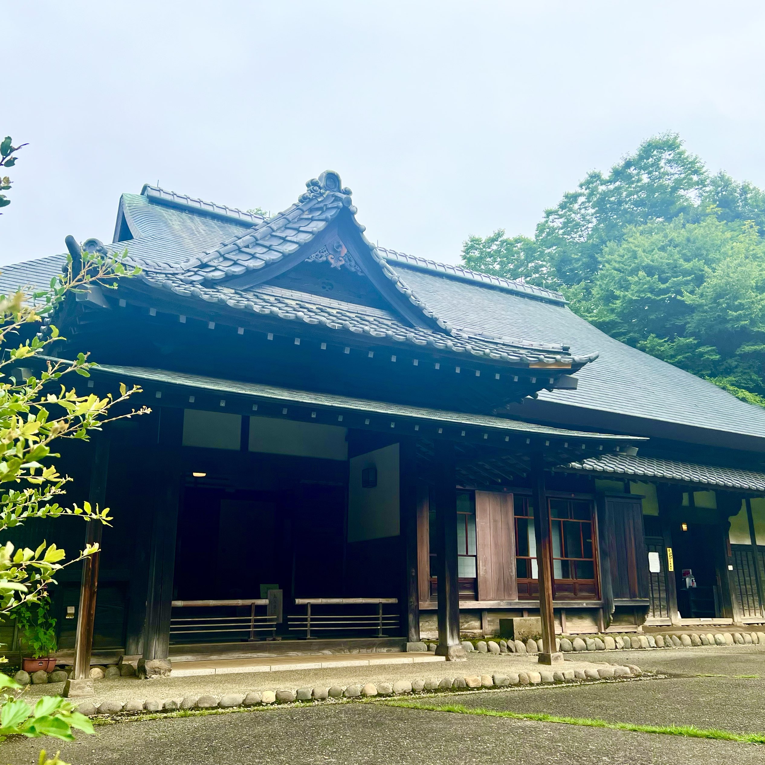 [旧富泽家庭住宅〜漂亮的日本花园和日本房屋]