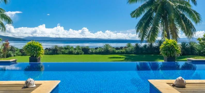 阿罗哈塔韦马尼岛海滨草屋酒店(Aroha Taveuni Beachfront Bures)图片