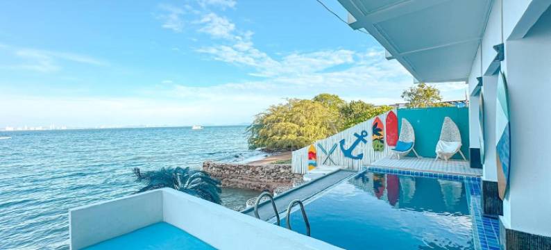 Kohlarn帆船海滩的Baan(Baan Sailboat Beach Kohlarn)图片