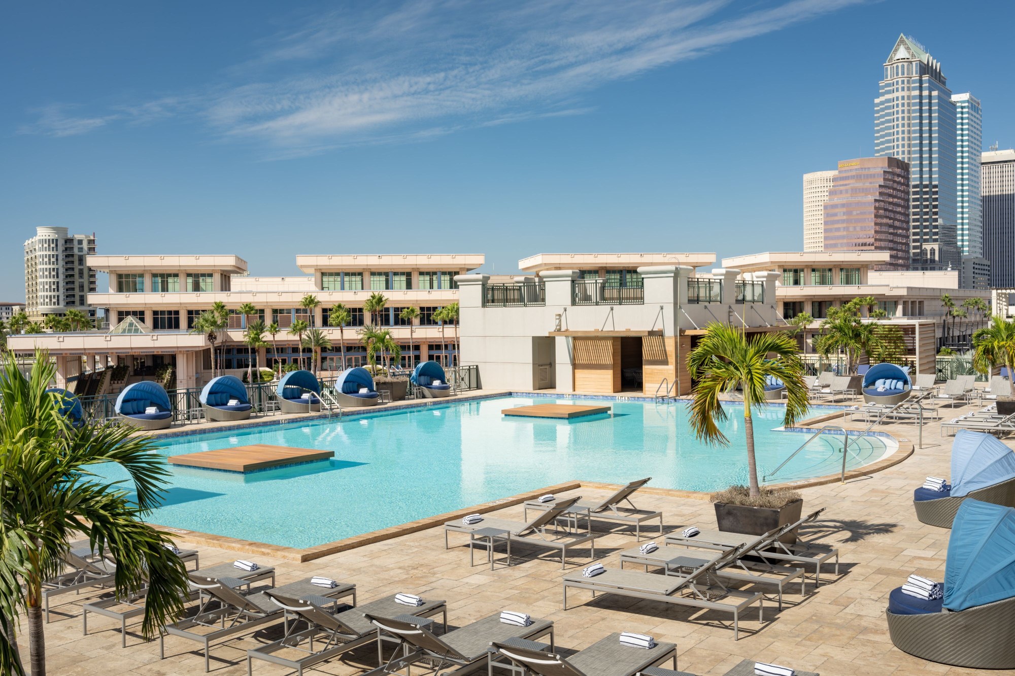 Tampa Marriott Water StreetOver view