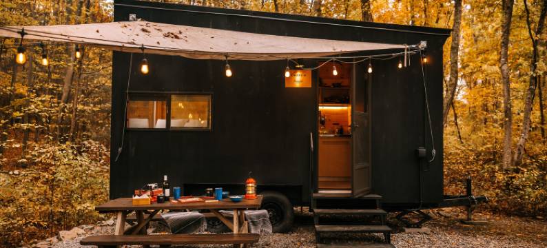 明信片小屋布拉索斯山谷，万豪旅享家户外系列(Postcard Cabins Brazos Valley)图片