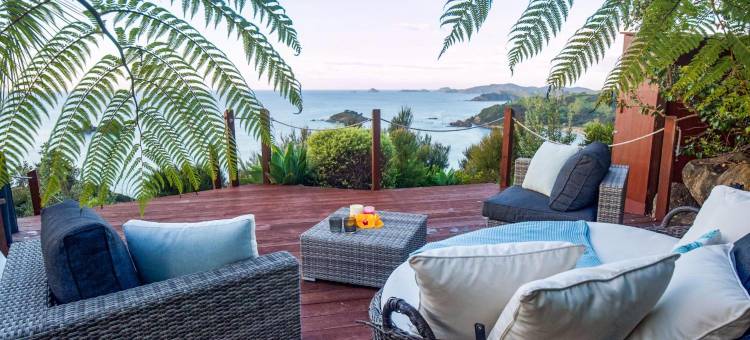 特恩加埃湾豪华山坡别墅-静居(The Retreat - Luxury Hillside Villa at Te Ngaere Bay)图片