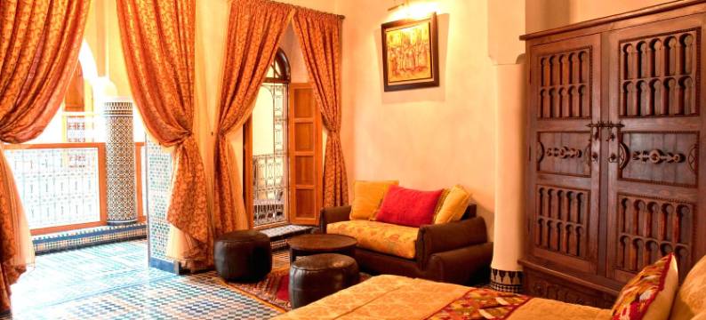非斯博耶达布摩洛哥传统庭院住宅(Riad-Boutique Borj Dhab Fez)图片
