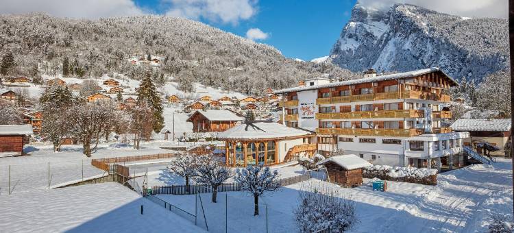 冰雪岩石原生木屋酒店(Chalet-Hôtel Neige et Roc, the Originals Relais)图片