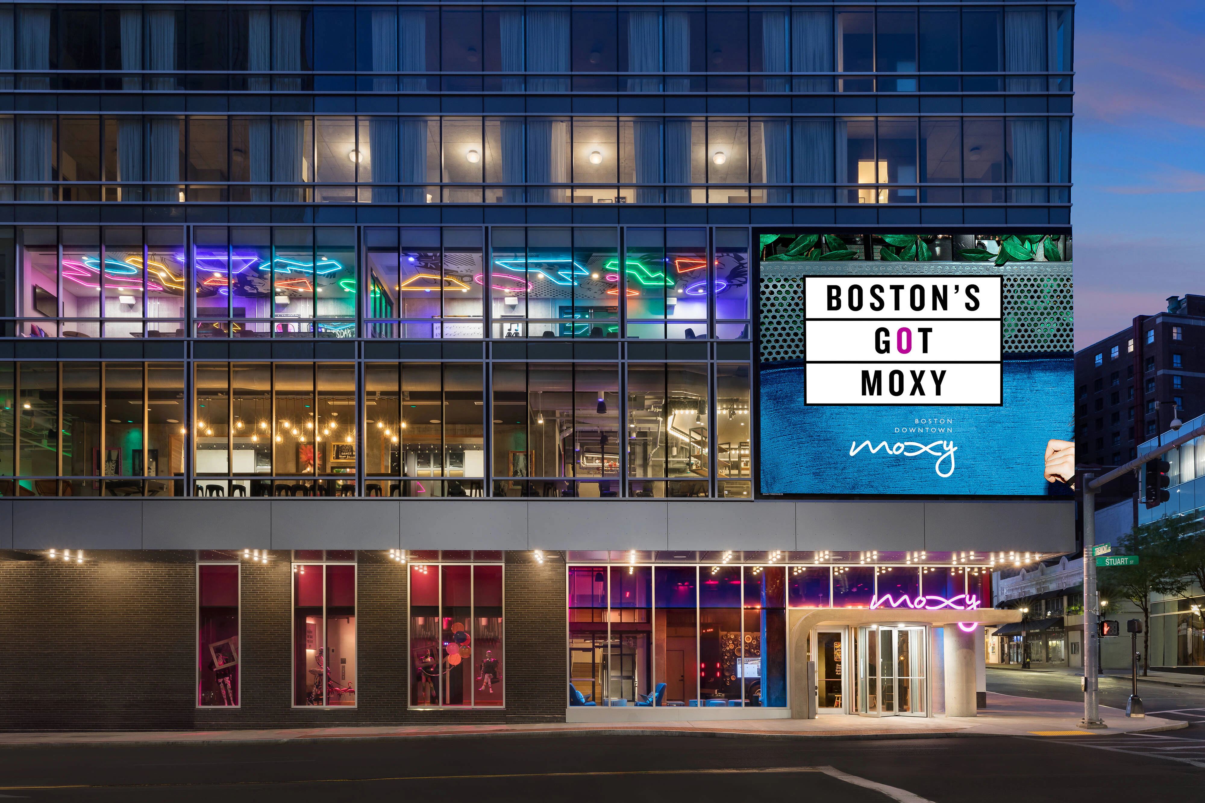 Moxy Boston DowntownOver view