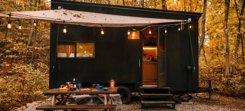 霍金山的明信片小屋，万豪旅享家户外系列(Postcard Cabins Hocking Hills)图片