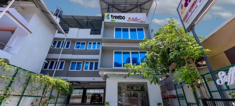 普纳马达湖的Treebo Vsaffron Regency(Treebo VSaffron Regency, Punnamada Lake)图片