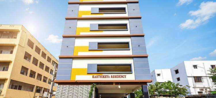 Fabhotel 卡尔蒂克耶公寓(FabHotel Karthikeya Residency - Tirupati Bus Stand - 900m)图片