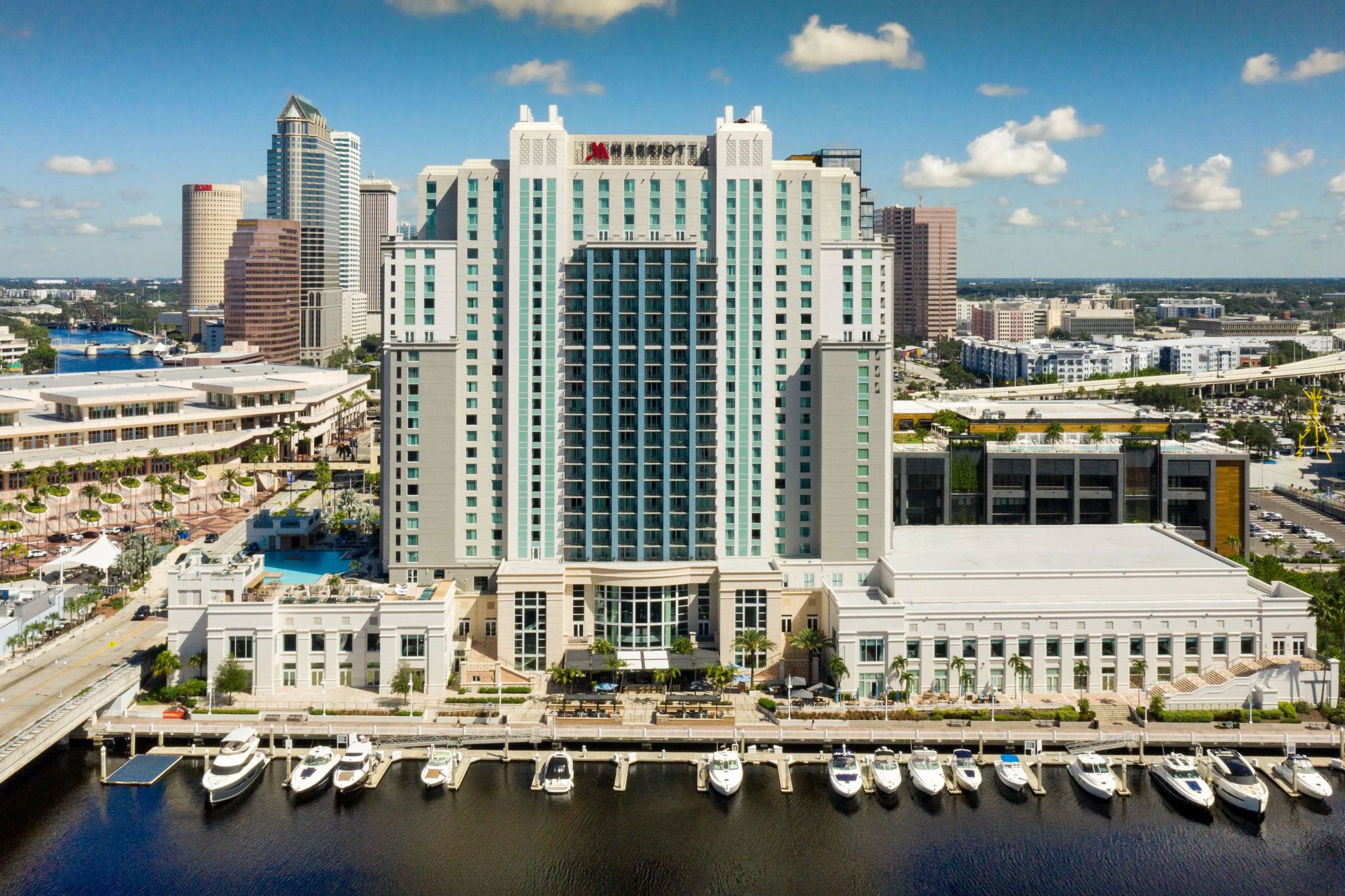 Tampa Marriott Water StreetOver view