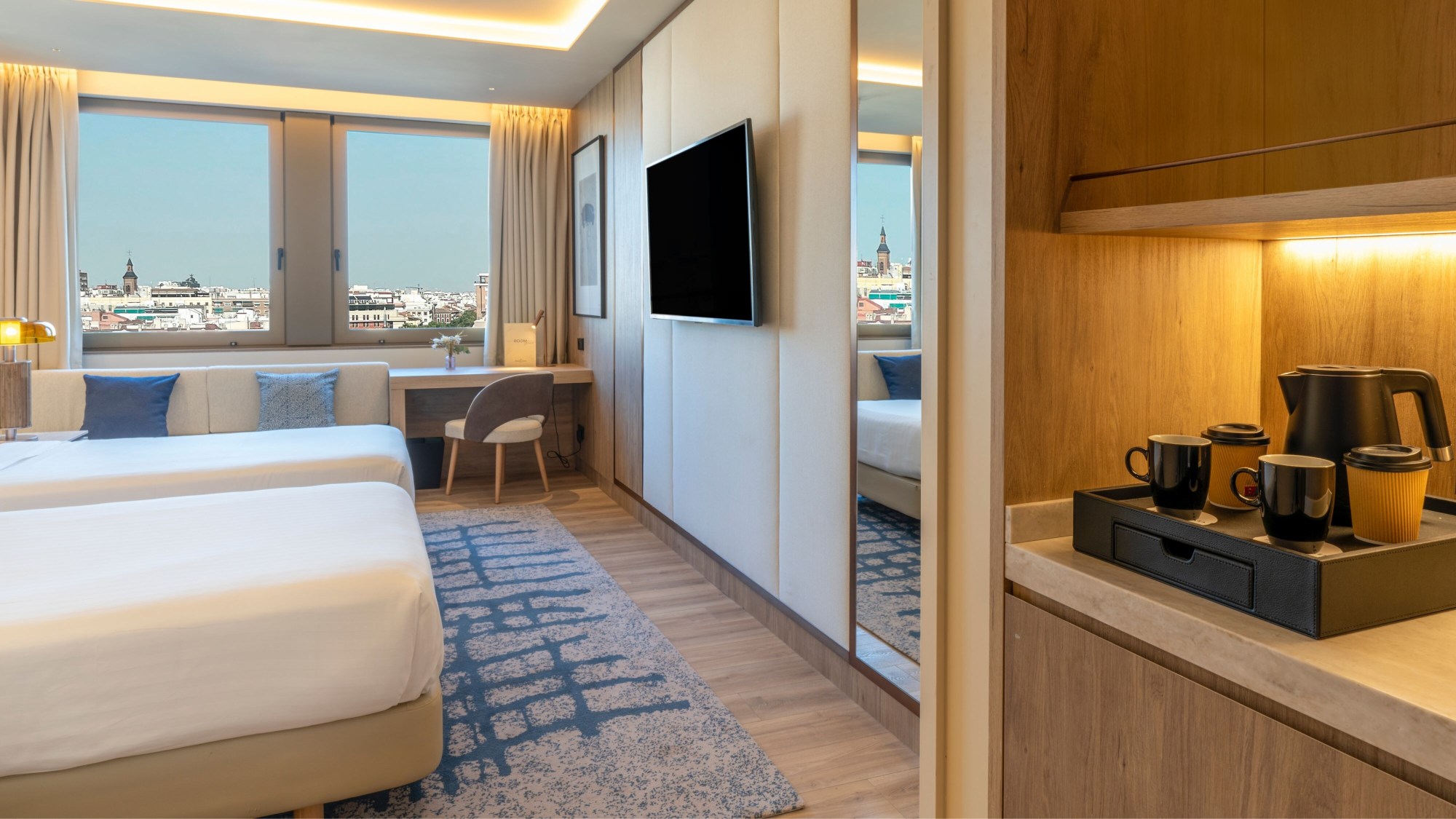 Madrid Marriott Hotel Princesa PlazaOver view