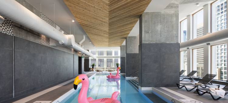 蒙特利尔市中心新Moxy酒店(Moxy Montreal Downtown)图片