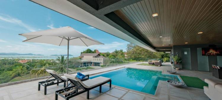 阿罗哈海景别墅坐落于自然中-私人泳池(Aroha Seaview Villa In Nature - Private Pool)图片