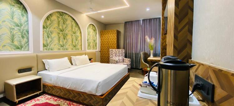 The Byke Grassfield 度假村，带户外游泳池，位于沙亚姆纳加尔(The Byke Grassfield Resort with Outdoor Pool, Shyam Nagar, Jaipur)图片