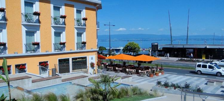埃维昂莱班埃兹拉原生酒店(The Originals Boutique Hôtel Alizé Évian-Les-Bains)图片