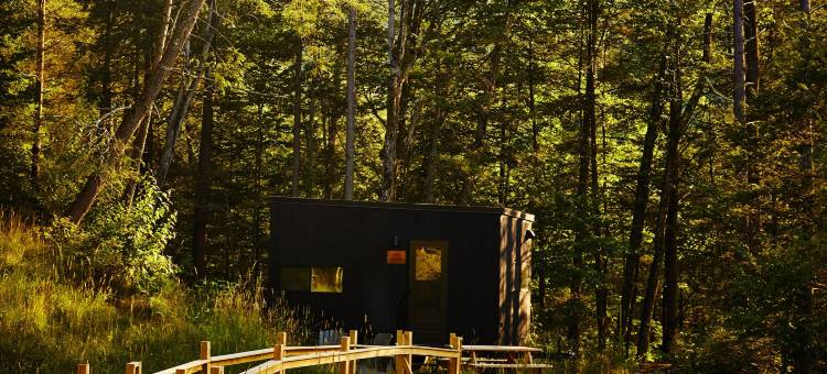 Postcard Cabins Brown County图片