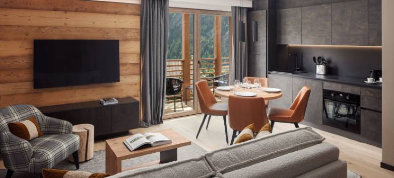 勒巨人, 库马耶, 万豪旅享家公寓(Le Geant, Courmayeur, Apartments by Marriott Bonvoy)图片