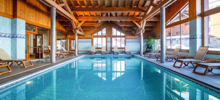 莱梅尼尔 - 蔓越莓村贝兰布拉俱乐部法义公寓式酒店(Belambra Clubs Résidence les Menuires - le Hameau des Airelles)图片