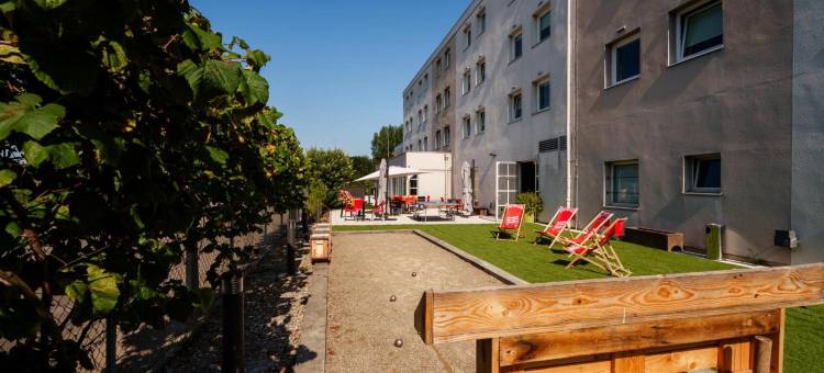 斯特拉斯堡南宜必思快捷 Illkirch 盖斯波尔塞姆酒店(Ibis Budget Strasbourg Sud Illkirch Geispolsheim)图片