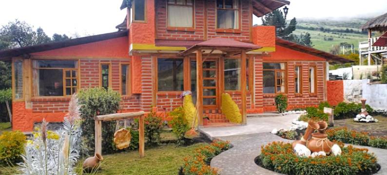 众火山路线的乡村屋(Ruta de Los Volcanes)图片