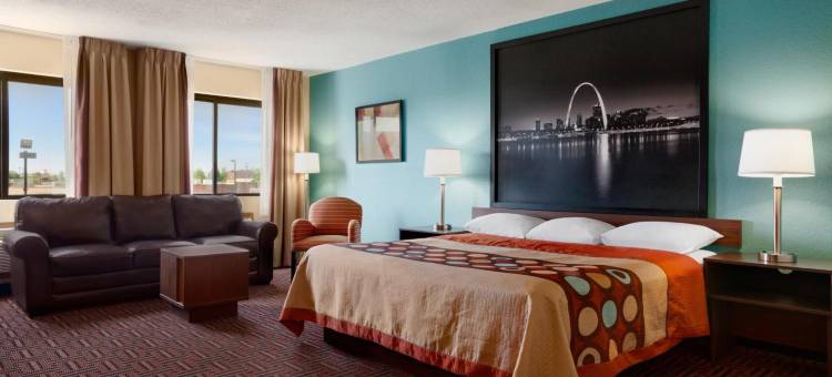 费尔维尤高地-圣路易斯速8酒店(Super 8 by Wyndham Fairview Heights-St. Louis)图片