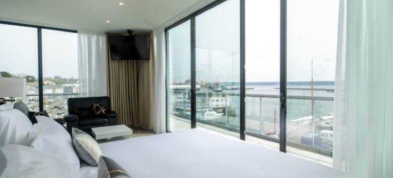 梭子鱼酒店及水疗中心(Le Barracuda & Spa, Centre Port, Pieds Dans l'Eau, Vue Mer)图片