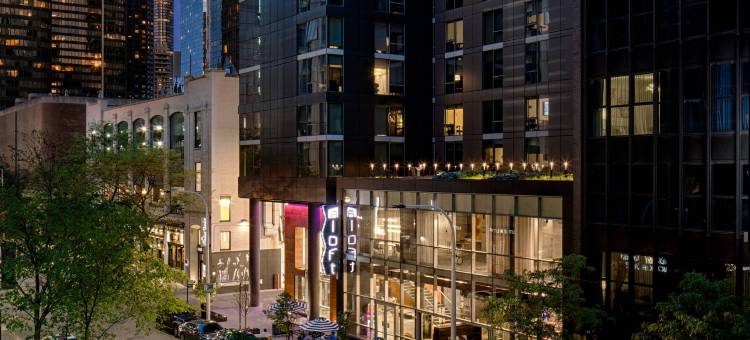 芝加哥华丽一英里雅乐轩酒店(Aloft Chicago Mag Mile)图片