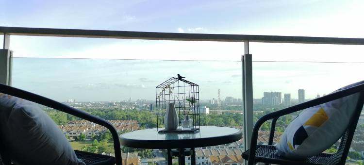 Johor Austin Toppen Romantic 2Pax Wifi Homestay图片