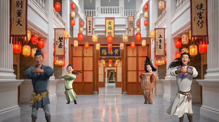 《长安三万里》大唐互动诗游会体验展