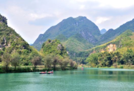 巴马百鸟岩景点图片