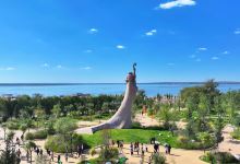 陕西红碱淖风景区景点图片