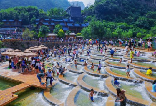河南新乡河南宝泉旅游区一日【宝泉大峡谷景区+含景区内交通车】【观瀑、亲水、登山、游船，一次游览，多种体验】