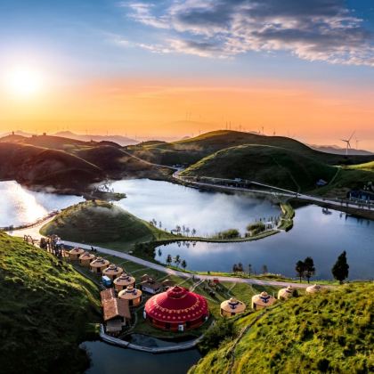 郴州仰天湖大草原+东江湖旅游区+高椅岭旅游区3日2晚自由行