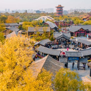 老君山景区+殷墟+红旗渠+太行大峡谷景区+云台山风景名胜区+白马寺+龙门石窟+清明上河园+少林寺8日7晚拼小团