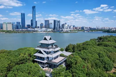 金鸡湖桃花岛