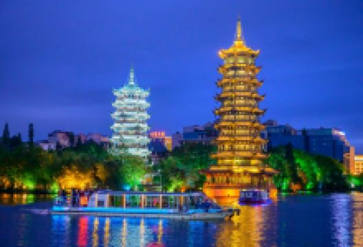 桂林两江四湖景区景点图片