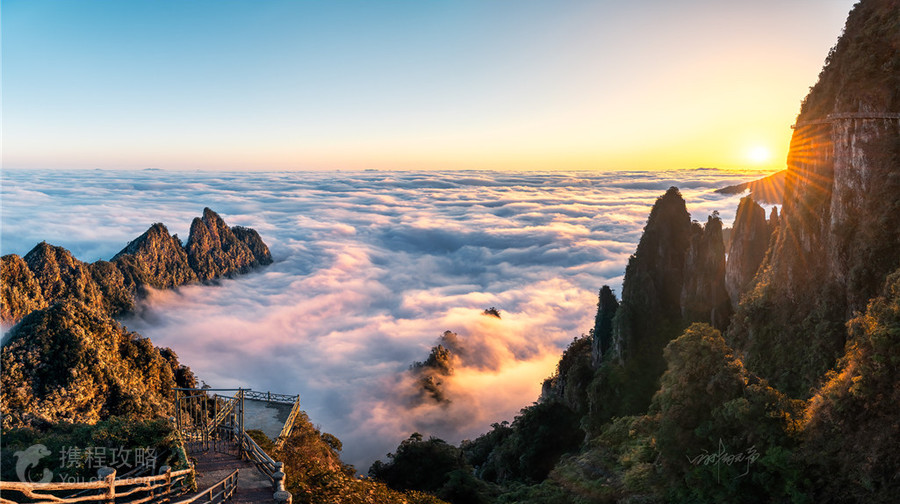 莽山五指峰景區