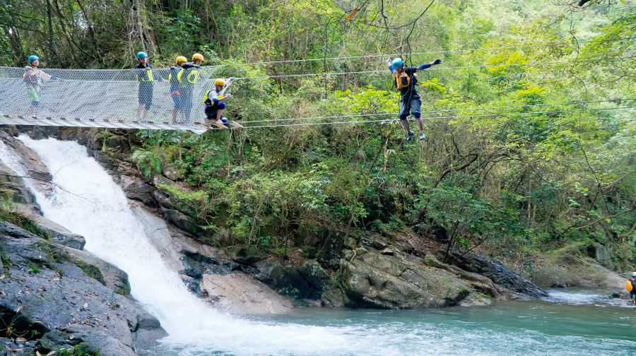 清远溪悦谷溪降