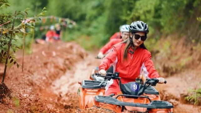 千岛湖冰火岛ATV山地越野车俱乐部